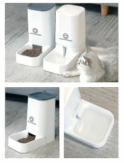 Unbranded Automatic Pet Er And Er Automatic Er Cat Dry Food Dog Bowl Er Set Distributeur Automatique D’animaux De Compagnie -Pet Soin 765951613 max
