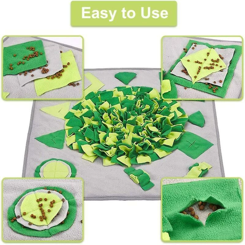 Unbranded Dog Snuffle Mat Pliable Scavenging Mat Trainer Mats For Dogs Cat Interactive Puzzle Toys Slow Training Feeding Sniffing Mat For Foraging Relaxation E 2 Unbranded Dog Snuffle Mat Pliable Scavenging Mat Trainer Mats For Dogs Cat Interactive Puzzle Toys Slow Training Feeding Sniffing Mat For Foraging Relaxation E – Image 2