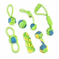 Unbranded Pet Rope Dog Toy Set(1)