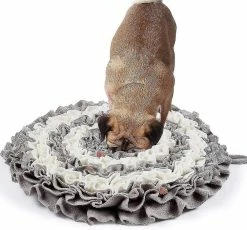 Unbranded Dog Snuffle Mat Flower S Pet Activity Play Mat For For Skill