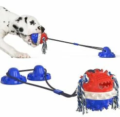 Unbranded Pet Dog Molar Toy, Morsure Ant Molar Ball, Avec Ventouse