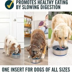 Unbranded Anti Choke Dog Spiral Slow Food Slow Down Eating Er Dish Bowl Obesity Pet -Pet Soin 772190244 max