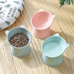Unbranded Cat Bowl High Foot Dog Bowl 45neck Protector Cat Pet Food Bowl Anti-orning Binl Pet Pet Er Bowl 8 Unbranded Cat Bowl High Foot Dog Bowl 45neck Protector Cat Pet Food Bowl Anti-orning Binl Pet Pet Er Bowl -Pet Soin 772199749 max