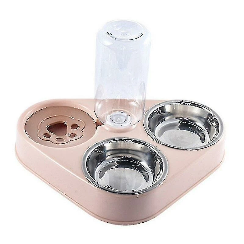 Unbranded 3 En 1 Dog Er Bowl Avec Dog Bottle Cat Automatic Bowl Cat Food Bowl Pet Less Steel Double 3 Bowls -size - 1 Unbranded 3 En 1 Dog Er Bowl Avec Dog Bottle Cat Automatic Bowl Cat Food Bowl Pet Less Steel Double 3 Bowls -size -