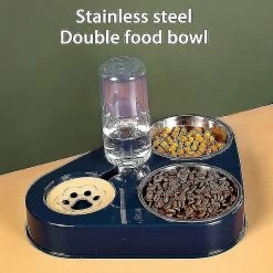 Unbranded 3 En 1 Dog Er Bowl Avec Dog Bottle Cat Automatic Bowl Cat Food Bowl Pet Less Steel Double 3 Bowls -size - 7 Unbranded 3 En 1 Dog Er Bowl Avec Dog Bottle Cat Automatic Bowl Cat Food Bowl Pet Less Steel Double 3 Bowls -size - -Pet Soin 772201841 max