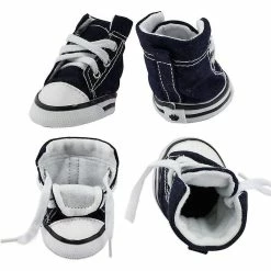 Unbranded Puppy Pet Dog Antidérapant Toile Outdoor Sports Chaussures Baskets Bottes Chaussures De Sport, Semelle En Caoutchouc + Tissu De Coton Doux Intérieur(4) -Pet Soin 776364543 max