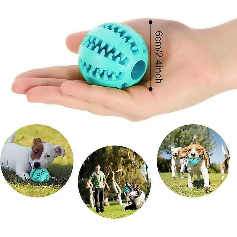 Unbranded Dog Toy Ball, Jeux De Balle De Chien, Chien Rubber Chew Ball Clean Teeth Jouet Non Toxique Résistant Aux Morsures 2 Unbranded Dog Toy Ball, Jeux De Balle De Chien, Chien Rubber Chew Ball Clean Teeth Jouet Non Toxique Résistant Aux Morsures – Image 2