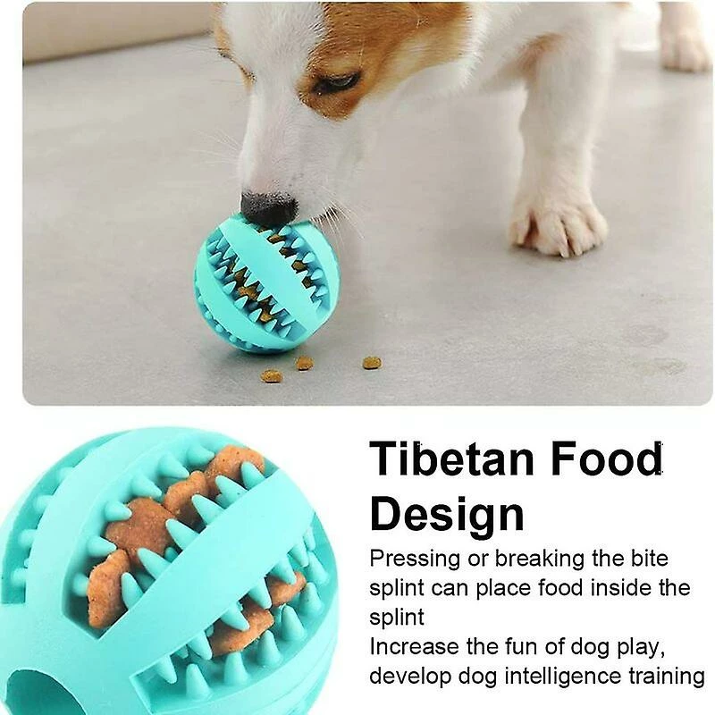 Unbranded Dog Toy Ball, Jeux De Balle De Chien, Chien Rubber Chew Ball Clean Teeth Jouet Non Toxique Résistant Aux Morsures 4 Unbranded Dog Toy Ball, Jeux De Balle De Chien, Chien Rubber Chew Ball Clean Teeth Jouet Non Toxique Résistant Aux Morsures – Image 4