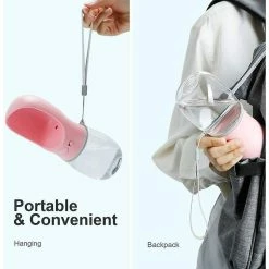 Unbranded Distributeur D’eau Pour Animaux De Compagnie Antibactérien Qualité Alimentaire Étanche Chien Chat Outdoor Travel Drink Bouteille Bol-350ml Dog Gift (rose) 9 Unbranded Distributeur D’eau Pour Animaux De Compagnie Antibactérien Qualité Alimentaire Étanche Chien Chat Outdoor Travel Drink Bouteille Bol-350ml Dog Gift (rose) -Pet Soin 776366358 max
