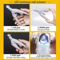 Unbranded Pet Dog Cat Nail Clipper Avec Led Light Nail Trimmmer Pet Supplies 6 Unbranded Pet Dog Cat Nail Clipper Avec Led Light Nail Trimmmer Pet Supplies -Pet Soin 776717007 max