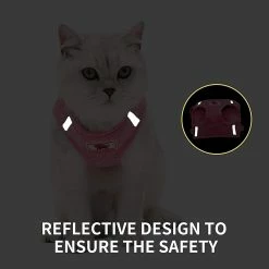 Unbranded Soft Training Mesh Fabric Dog Vest Harness Vest Harness Pour Chiot, Chats, Petits Animaux (rose) -Pet Soin 776721300 max