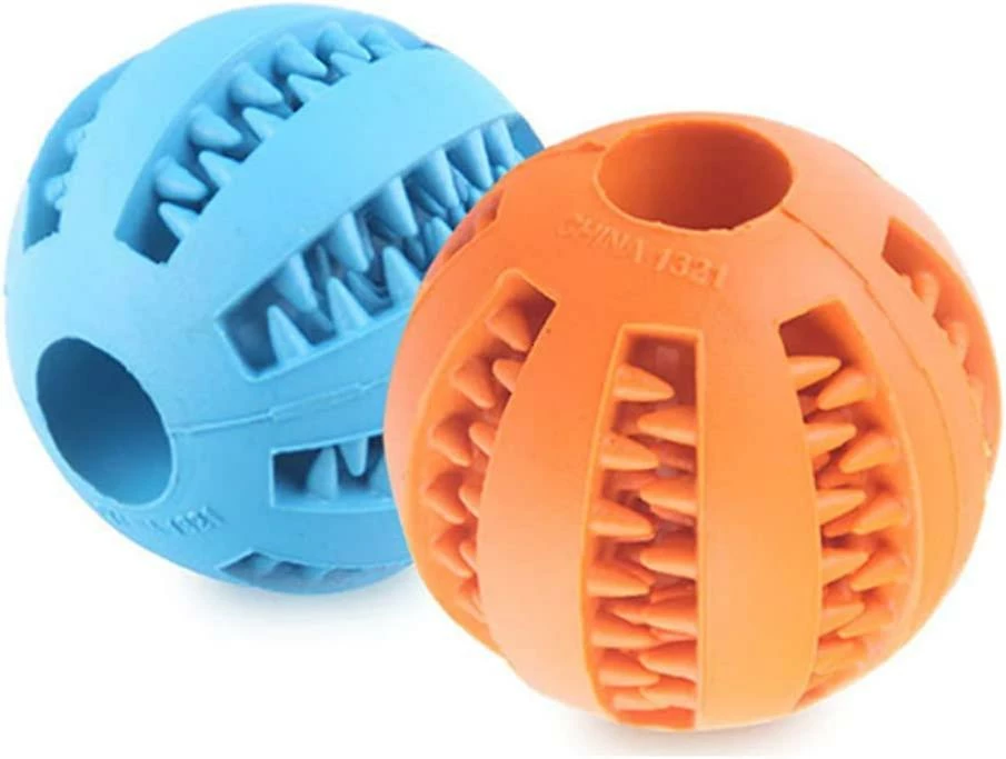 Unbranded Pet Dog Cat Balle De Jouet Interactive Pour Le Nettoyage Des Dents, Balle De Mastication En Caoutchouc Iq Training Ball Puzzle Jouets Pour Chien Chat (7cm,) 2 Unbranded Pet Dog Cat Balle De Jouet Interactive Pour Le Nettoyage Des Dents, Balle De Mastication En Caoutchouc Iq Training Ball Puzzle Jouets Pour Chien Chat (7cm,) – Image 2