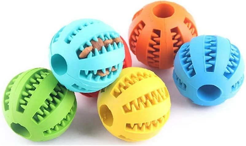 Unbranded Pet Dog Cat Balle De Jouet Interactive Pour Le Nettoyage Des Dents, Balle De Mastication En Caoutchouc Iq Training Ball Puzzle Jouets Pour Chien Chat (7cm,) 5 Unbranded Pet Dog Cat Balle De Jouet Interactive Pour Le Nettoyage Des Dents, Balle De Mastication En Caoutchouc Iq Training Ball Puzzle Jouets Pour Chien Chat (7cm,) – Image 5
