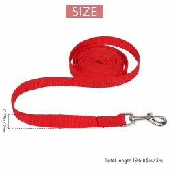 Unbranded Towline Leash Recherche Leash Leash Leash Training Leash Dog Leash Couleur: Rouge Longueur: 5m 8 Unbranded Towline Leash Recherche Leash Leash Leash Training Leash Dog Leash Couleur: Rouge Longueur: 5m -Pet Soin 778517120 max