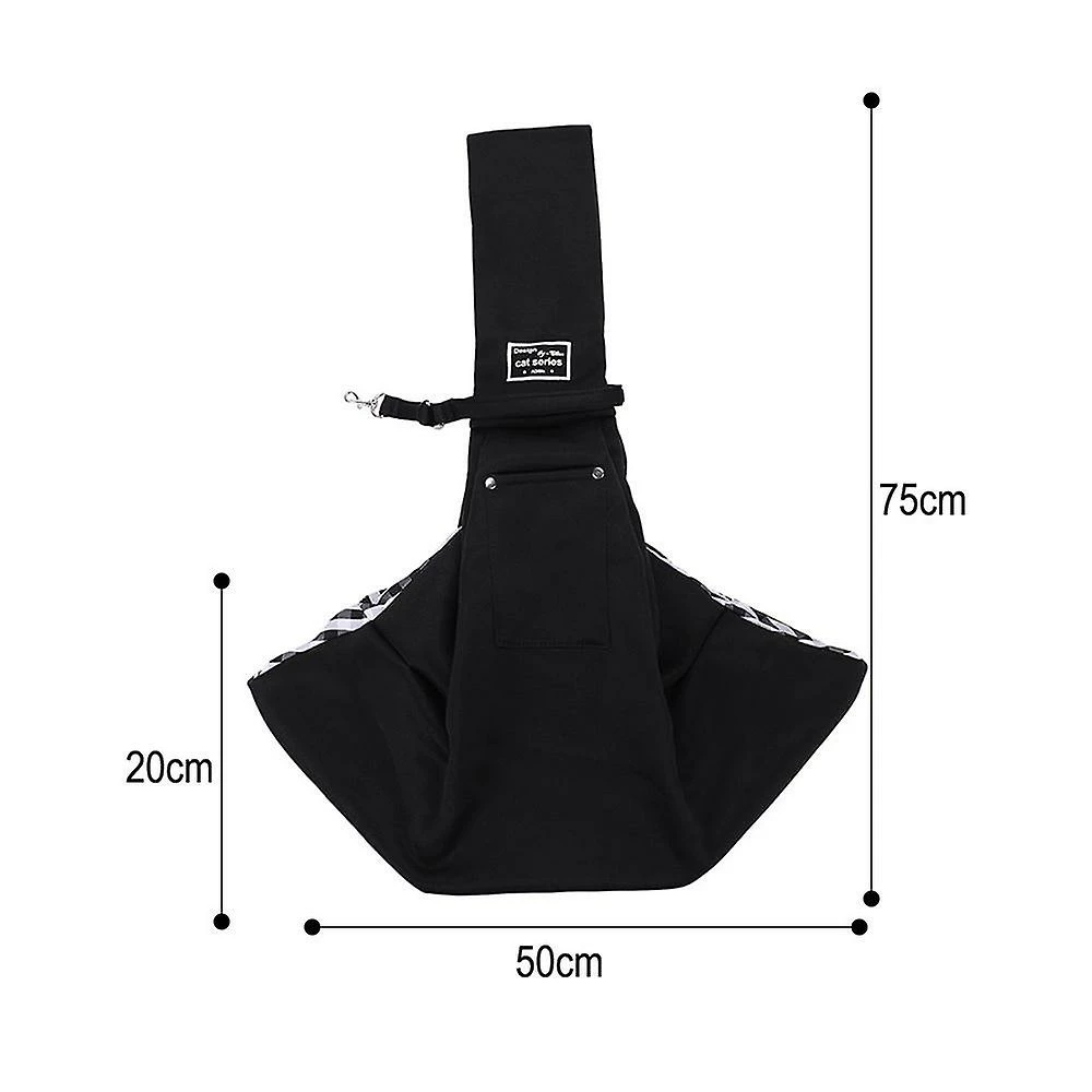Unbranded Sysy Outdoor Travel Portable Pet Bag Pet Shoulder Bag Cat Bag Dog Bag Black 2 Unbranded Sysy Outdoor Travel Portable Pet Bag Pet Shoulder Bag Cat Bag Dog Bag Black – Image 2