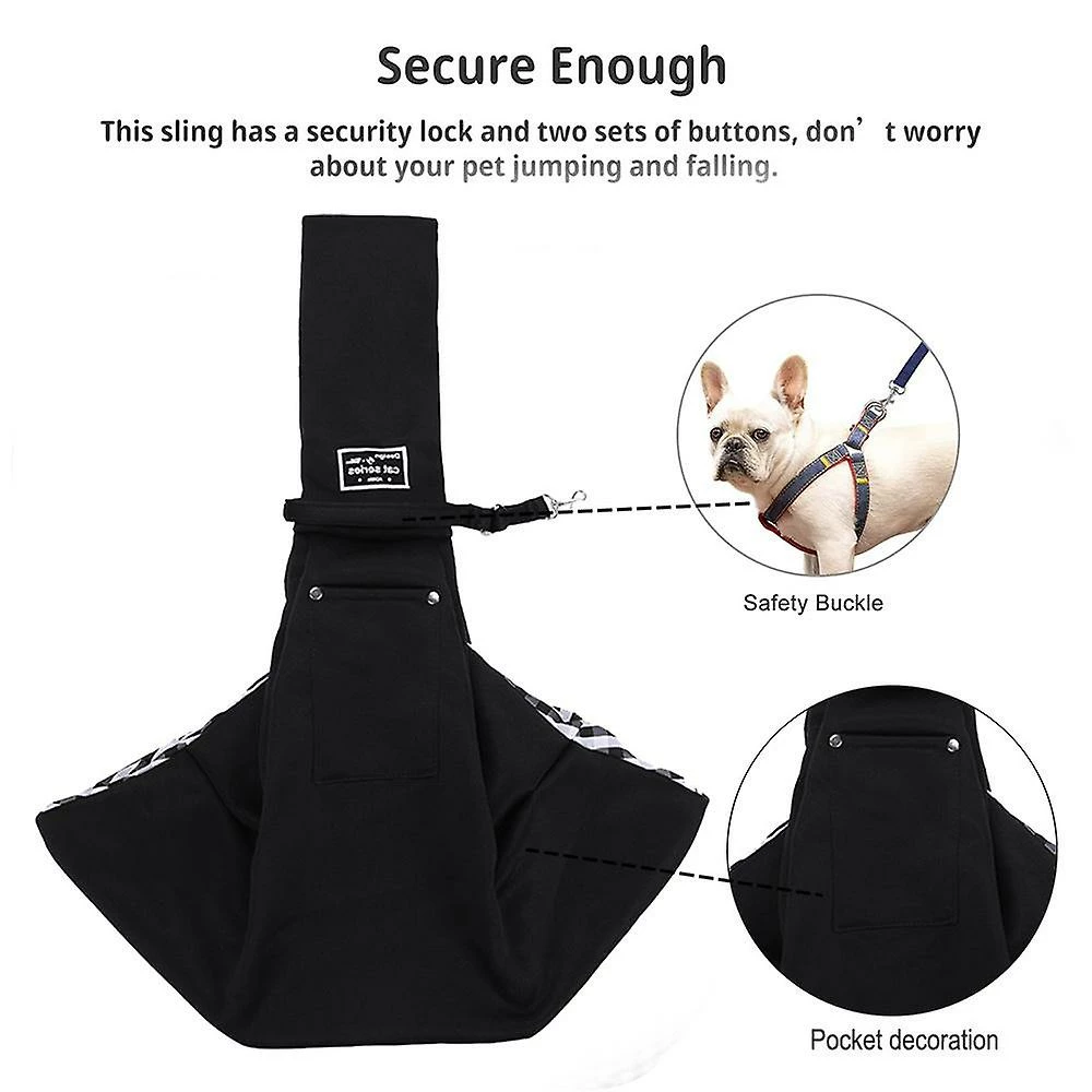 Unbranded Sysy Outdoor Travel Portable Pet Bag Pet Shoulder Bag Cat Bag Dog Bag Black 3 Unbranded Sysy Outdoor Travel Portable Pet Bag Pet Shoulder Bag Cat Bag Dog Bag Black – Image 3
