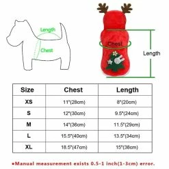 Unbranded Sysy Pet Dog Christmas Costume Cat Cute Transfiguration Dress Xs 8 Unbranded Sysy Pet Dog Christmas Costume Cat Cute Transfiguration Dress Xs -Pet Soin 778873772 max