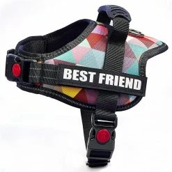 Unbranded Sysy Dog Harness, Service Dog Vest, No Pull No Choke Dog Vest For Training Walking Jogging COLOR CHE