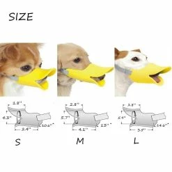 Unbranded Sysy Anti Bite Duck Mouth Shape Dog Mouth Covers Anti-Called Muzzle Masks Pet Mouth Set Bite-Proof C -Pet Soin 778879433 max