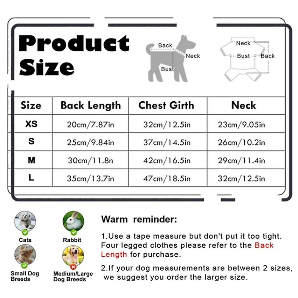 Unbranded Sysy Pet Supplies Dog Clothes Household Clothes Pet Clothes Pajamas Plush Pet Clothes M 4 Unbranded Sysy Pet Supplies Dog Clothes Household Clothes Pet Clothes Pajamas Plush Pet Clothes M – Image 4