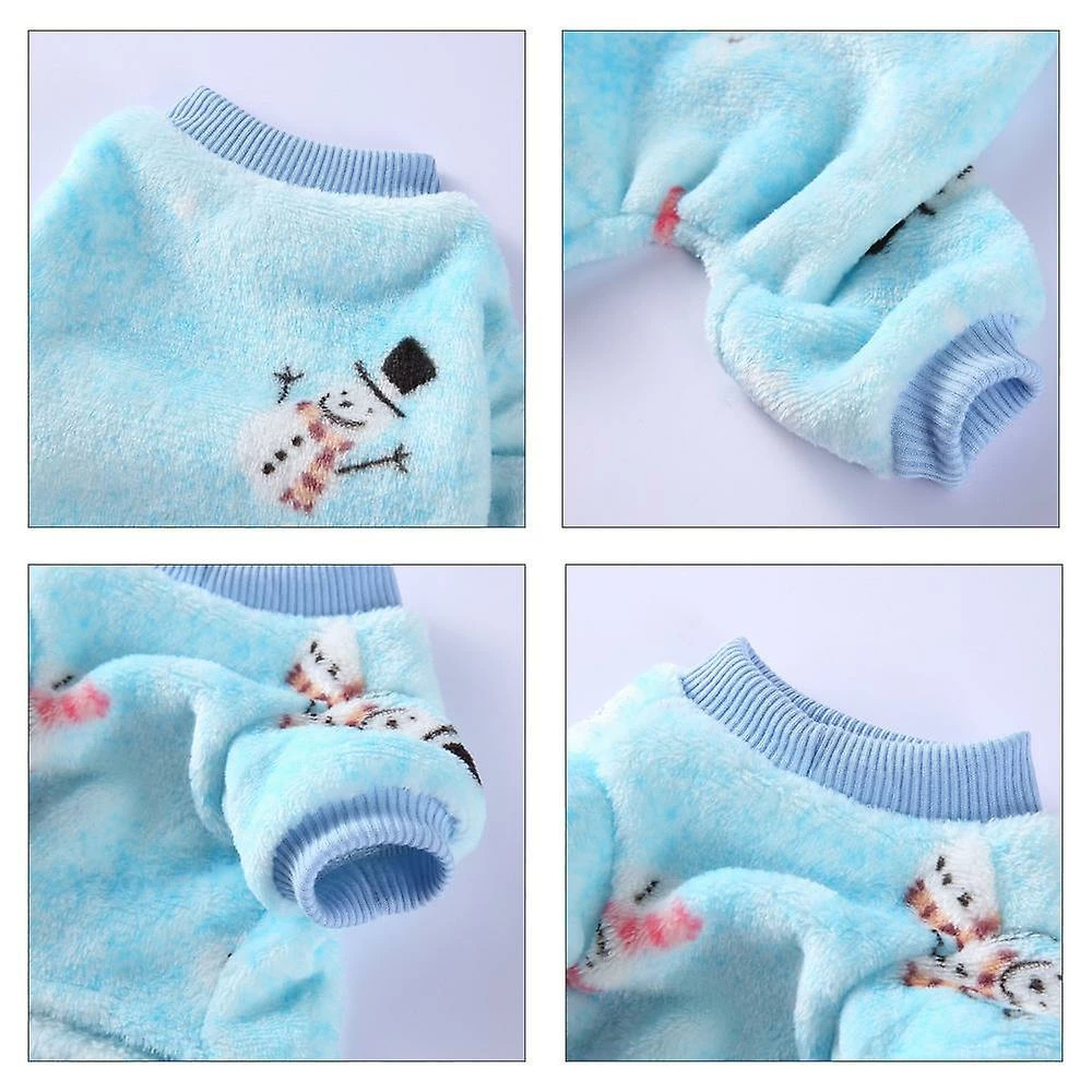 Unbranded Sysy Dog Clothes Christmas Clothes Four Foot Plush Pet Clothes Christmas Pet Supplies Xl 3 Unbranded Sysy Dog Clothes Christmas Clothes Four Foot Plush Pet Clothes Christmas Pet Supplies Xl – Image 3