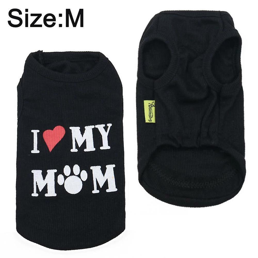 Unbranded Sysy Pet Supplies Dog Clothes Threaded Feet Mommy Print Pet Spring And Summer Clothes M 2 Unbranded Sysy Pet Supplies Dog Clothes Threaded Feet Mommy Print Pet Spring And Summer Clothes M – Image 2