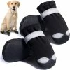 Unbranded Dog Shoes For Hot Pavement Dog Boots For Medium Large Dogs Waterproof Dog Booties With Anti-ip Sole Paw Protectors 4pcs