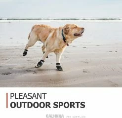 Unbranded Dog Shoes For Hot Pavement Dog Boots For Medium Large Dogs Waterproof Dog Booties With Anti-ip Sole Paw Protectors 4pcs -Pet Soin 779057825 max