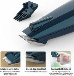 Unbranded Tondeuses Pour Chiens Professional Heavy Duty Dog Grooming Clipper Low Noise -Pet Soin 779116770 max