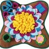 Unbranded Pet Snuffle Mat Pour Chiens Grand Medium Petit Chat De Compagnie Tapis De Nourriture Pour Chiens Pour Les Sols Polar Fleece Dog Feeding Mat - -
