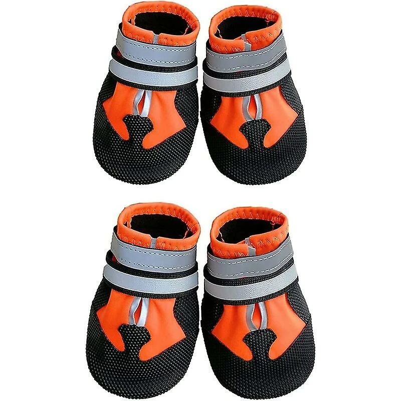Unbranded Paw Guard Dog Shoes Bottes De Chien Antidérapantes Imperméables Pour Chiens Avec Sangles Réfléchissantes Réglables Chaussures De Chien D’extérieur Pour Petites, Moyennes Et Grandes 1 Unbranded Paw Guard Dog Shoes Bottes De Chien Antidérapantes Imperméables Pour Chiens Avec Sangles Réfléchissantes Réglables Chaussures De Chien D’extérieur Pour Petites, Moyennes Et Grandes