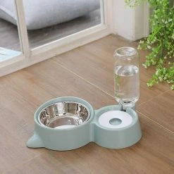 Unbranded Bowl For Cat And Dog With Water Bottle 2 In 1 Bowl For Dog And Cat With Automatic Water Dispenser Blue 5 Unbranded Bowl For Cat And Dog With Water Bottle 2 In 1 Bowl For Dog And Cat With Automatic Water Dispenser Blue -Pet Soin 780424670 max