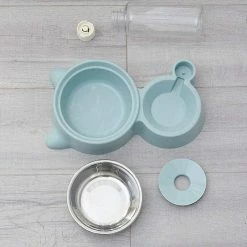 Unbranded Bowl For Cat And Dog With Water Bottle 2 In 1 Bowl For Dog And Cat With Automatic Water Dispenser Blue 6 Unbranded Bowl For Cat And Dog With Water Bottle 2 In 1 Bowl For Dog And Cat With Automatic Water Dispenser Blue -Pet Soin 780424775 max