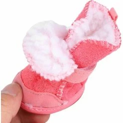 Unbranded Pet Outdoor Shoes Winter Warm Dog Paw Protection Belt Hook Loop Anti-slip Dog Boots (5) Rose 5 Unbranded Pet Outdoor Shoes Winter Warm Dog Paw Protection Belt Hook Loop Anti-slip Dog Boots (5) Rose -Pet Soin 780427297 max