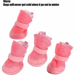 Unbranded Pet Outdoor Shoes Winter Warm Dog Paw Protection Belt Hook Loop Anti-slip Dog Boots (5) Rose 6 Unbranded Pet Outdoor Shoes Winter Warm Dog Paw Protection Belt Hook Loop Anti-slip Dog Boots (5) Rose -Pet Soin 780427448 max