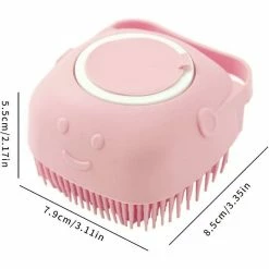 Unbranded Pet Bath Brush Rubber Clamp Bading Shampooing Massage Brush For Cat Dog Shower Groomingpink 8 Unbranded Pet Bath Brush Rubber Clamp Bading Shampooing Massage Brush For Cat Dog Shower Groomingpink -Pet Soin 780434506 max