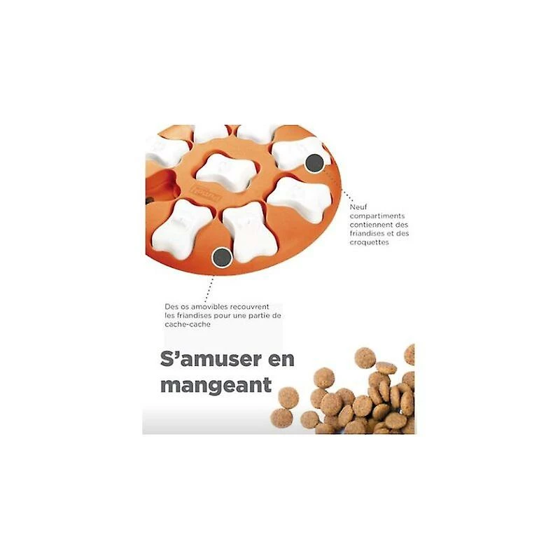 Unbranded Dog Toys Pet Intelligence Toys Jiuzhen Pizza Leakage Toys Pet Supplies 31.531.54.5cm Orange 1 Piece 3 Unbranded Dog Toys Pet Intelligence Toys Jiuzhen Pizza Leakage Toys Pet Supplies 31.531.54.5cm Orange 1 Piece – Image 3