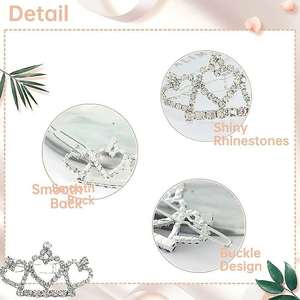 Unbranded 5pcs Puppy Crystal Strass Hair Clip Coiffure Hair Accessoires Dog Headwear Pet Grooming Pro 5 Unbranded 5pcs Puppy Crystal Strass Hair Clip Coiffure Hair Accessoires Dog Headwear Pet Grooming Pro – Image 5