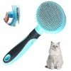 Unbranded Best Selling Cat Brush Soft Dog Grooming Tool Removes Loose Undercoat Self Cleaning