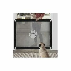 Unbranded Facile Ă Installer Et Verrouillable Dog Gate Stair Gate Pet Barrier 80cm X 100cm,11