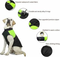 Unbranded Par Dog Coat Warm Et Vest Outdoor Pet Apparel Dog Clothes For , Harnais Rembourré Doux Avec D-ring Pour -Pet Soin 788704905 max