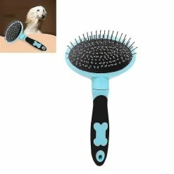 Unbranded Dog Cat Comb Brush Needle Pet Hair Brush Pour Chiot Petit Chien Double-face Hair Remover,11