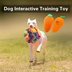 Unbranded Snuffle Mat Interactive Dog Toys Ball Dog Brain Mental Stimulating Puzzle Toys For Dogs Enrichment Game Feeding Mat For Stress Relief Portable Machine Washable (Small -Pet Soin 790504836 max