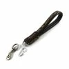Unbranded Heavy Duty Short Dog Leash Soft Handle Leather Dog Collar Dogs Pet Supplies