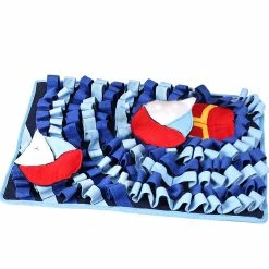Unbranded Dog Snuffle Mat Slow Feeder Interactive Toys Lavable Puppy Pet Stress Relief