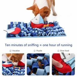 Unbranded Dog Snuffle Mat Slow Feeder Interactive Toys Lavable Puppy Pet Stress Relief -Pet Soin 792059412 max