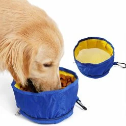 Unbranded 3 Pièces Pliable Dog Travel Bowls Portable Pliable Food Water Feeding Distributeur Avec Fermeture à Glissière Et Crochet D’escalade -Pet Soin 792059426 max