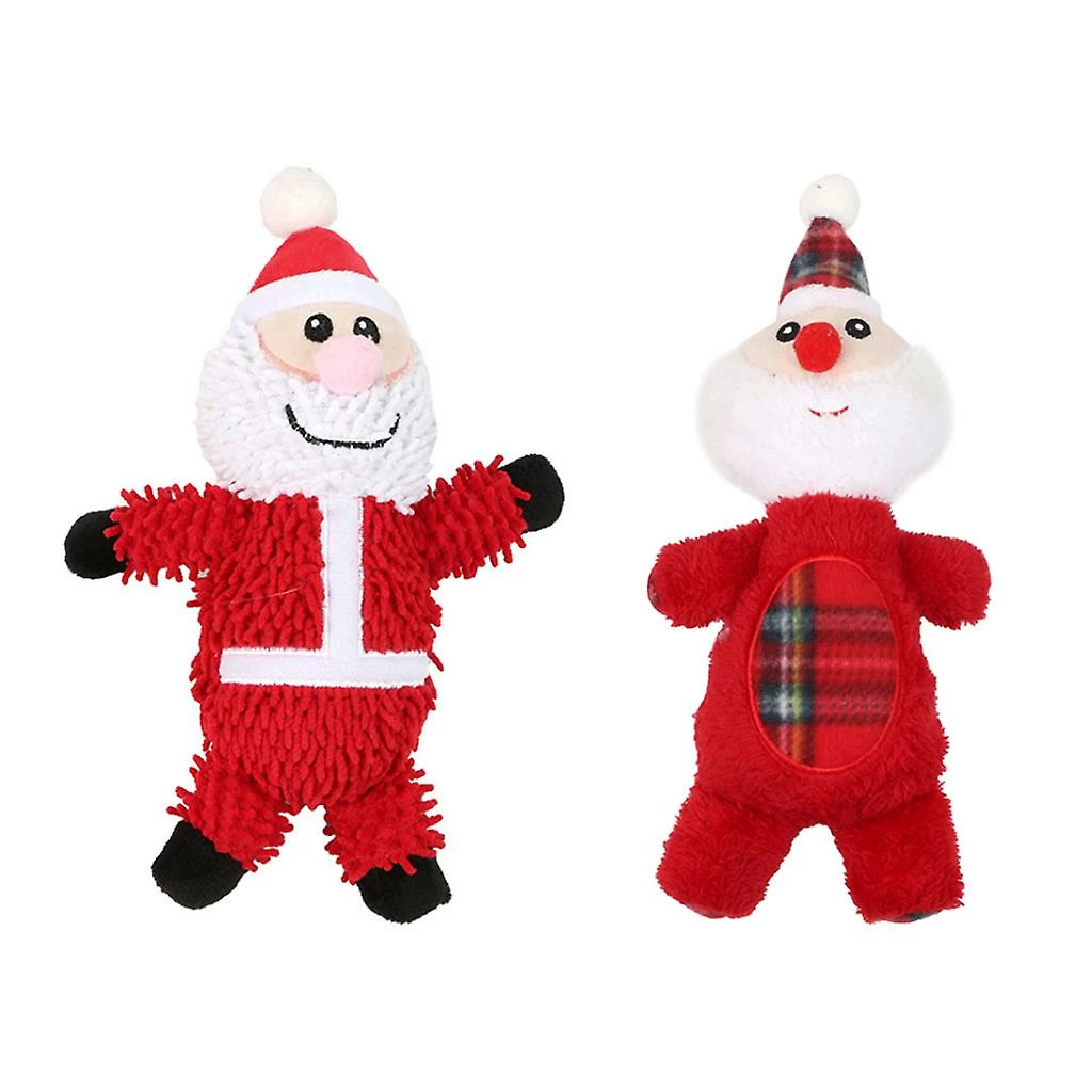 Unbranded Jouets Dog Squeak Stuffed Santa Puppy Noël Chew Toy Pour Petits à Grands Chiens 1 Unbranded Jouets Dog Squeak Stuffed Santa Puppy Noël Chew Toy Pour Petits à Grands Chiens