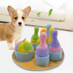 Unbranded Dog Snuffle Toy Dispensing Bowling Pour Chiens Jouet à Mâcher Interactif En Peluche 6 Unbranded Dog Snuffle Toy Dispensing Bowling Pour Chiens Jouet à Mâcher Interactif En Peluche -Pet Soin 792060222 max