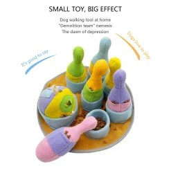 Unbranded Dog Snuffle Toy Dispensing Bowling Pour Chiens Jouet à Mâcher Interactif En Peluche 9 Unbranded Dog Snuffle Toy Dispensing Bowling Pour Chiens Jouet à Mâcher Interactif En Peluche -Pet Soin 792060304 max